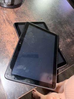 Two Fire HD 8 Tablets