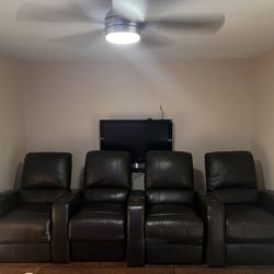 Awesome Reclining Leather Movie Chairs!!