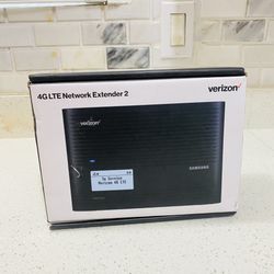 Samsung SLS-BU10B 4G LTE Cellular Signal Booster for Verizon - Black Box A. New Open Box. Only opened to confirm all accessories are intact. 