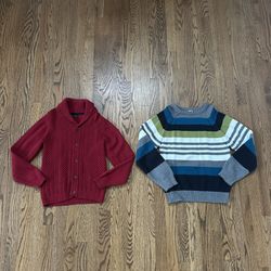 Boys Size 8 - 10 (Medium) Sweaters (bundle of 2 sweaters)