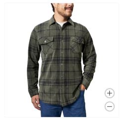 Freedom Foundry Men's Plaid Flannel Shirt 