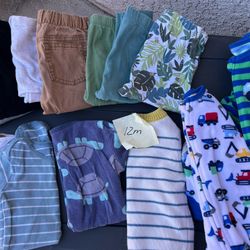 12 Month Boy clothes Bundle. 12 Month Clothes Lot For Children 