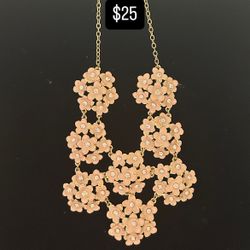 Pappagallo Vintage Floral Necklace 