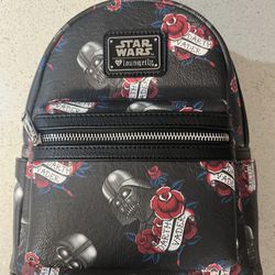 Star Wars Darth Vader LOUNGEFLY Backpack NEW