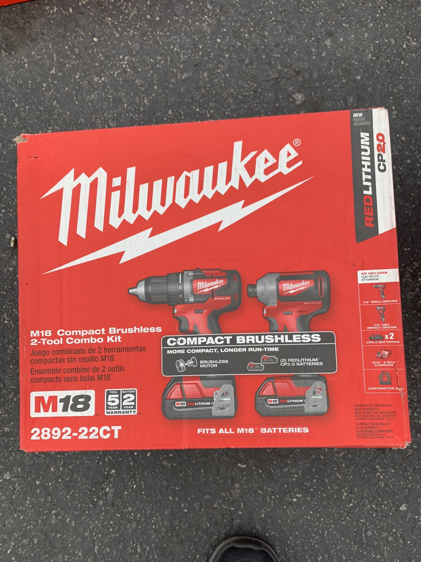 Miwalkee power tool set