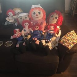 Raggedy Ann And Andy Collector's Dream!