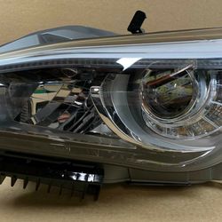 INFINIT Q70 Q70 FRONT LEFT DRIVER SIDE HEADLIGHT NON AFS WITHOUT ADAPTIVE LIGHT