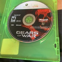Gear Of War Xbox 360 Game