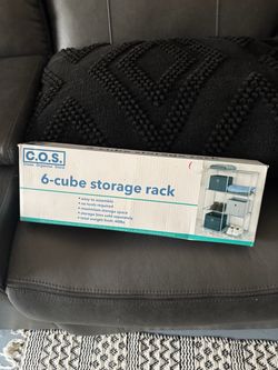 C.O.S. 6-Cube Storage Rack 2 boxes