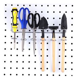 1 Piece - Pegboard 6 Count Screwdriver Holder Peg Board Organizer 
