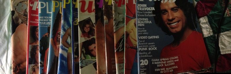 Vintage Playgirl Magazine
