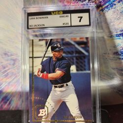1994 Bowman Bo Jackson HOF #535 UCG 7