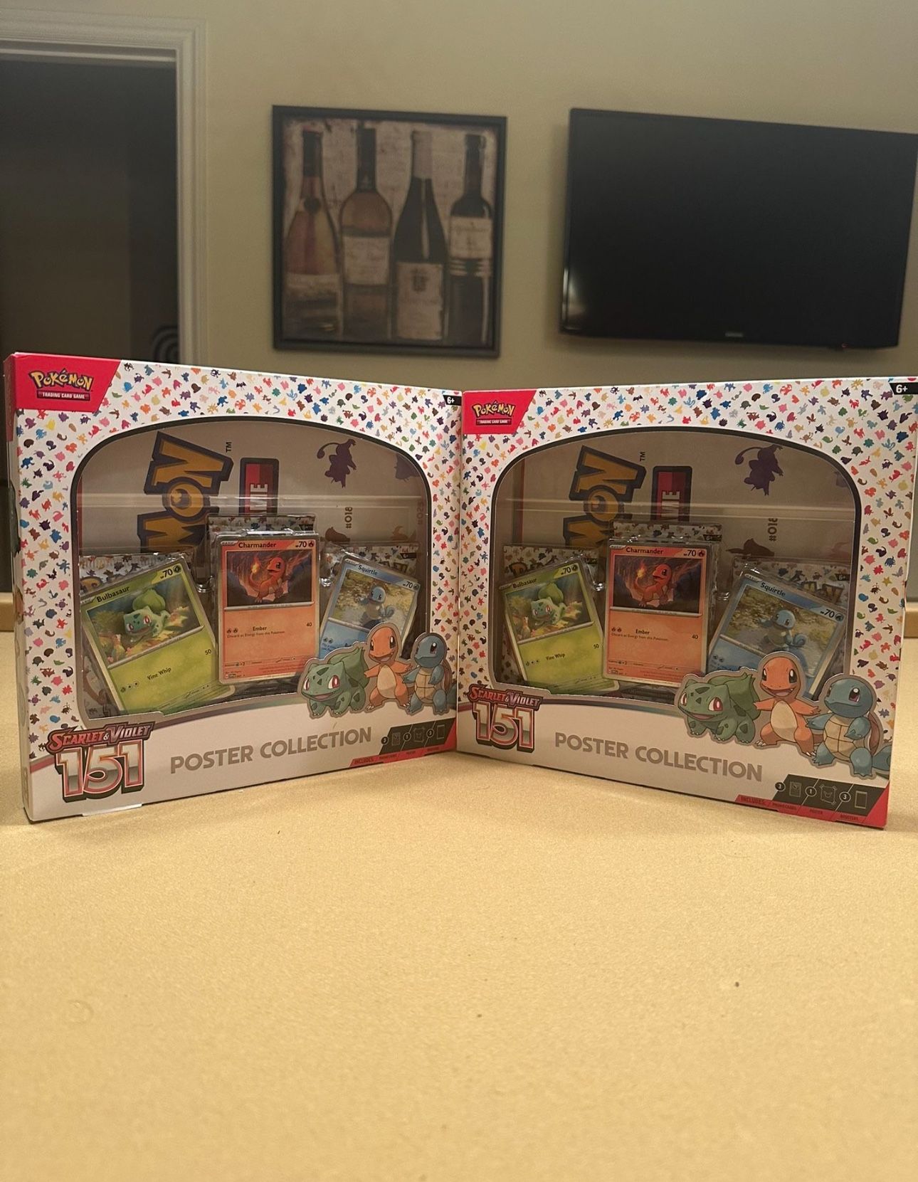 Pokémon Trading Card Game: Scarlet & Violet- 151 Poster Collection Lot Of x2 (New)