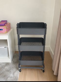 Grey trolly/ organizer