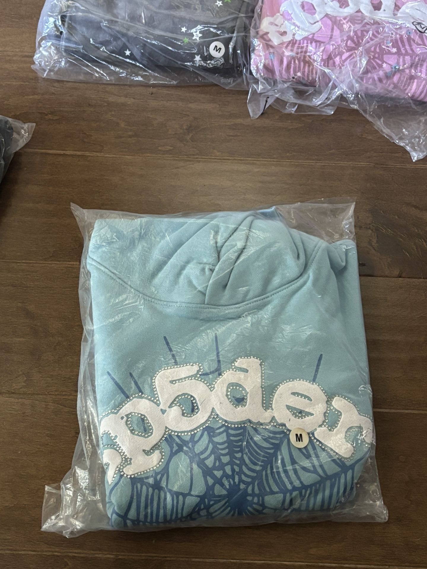 Blue Spider Hoodie