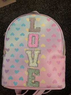 Mini love pink backpack