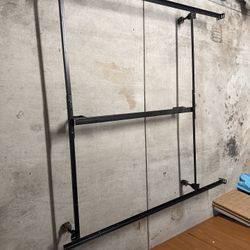 Adjustable steel bed frame, pick up in Temple city