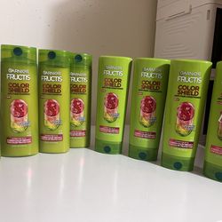 Garnier Fructis color shield 4 shampoo and 4 conditioner bundle for  $20