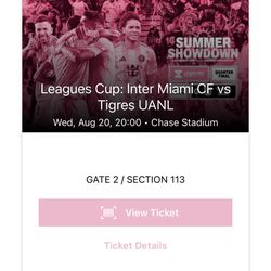 Inter Miami Ticket