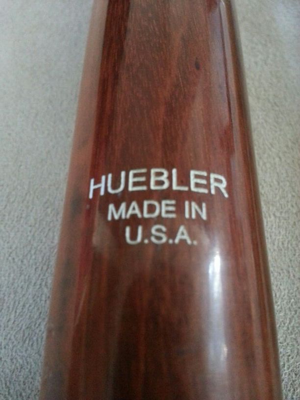 Huebler made in USA very sought-after pool cue highly collectible $600 cash if you buy the Hubler I'll throw in the bag and and Earl Strickland