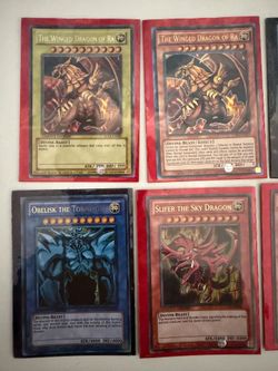 Yu Gi Oh - Egyptian god cards