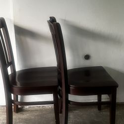 Brown Chairs For Kitchen Table 