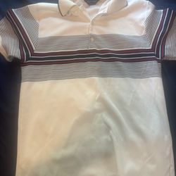 Vtg Arnold Palmer, Robert Bruce Polo Vintage 80's Stripes Size Medium See Pics