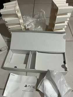 EMPTY BOX ONLY PlayStation 5 PS5 Console Box and Original Packing Materials