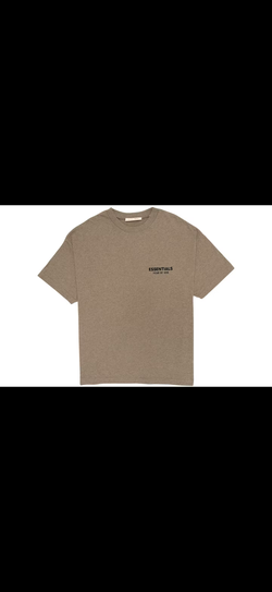 🔥 Fear of God Essentials Classic Short Sleeve Tee – Homestead Heather | Size XXL | Brand New Never Worn!