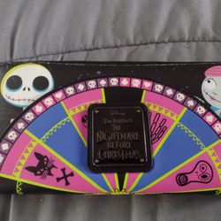 Nightmare Before Christmas Lunch Fly Wallet