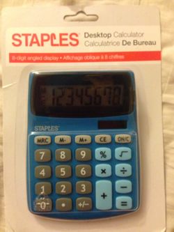 Staples Desktop Calculator