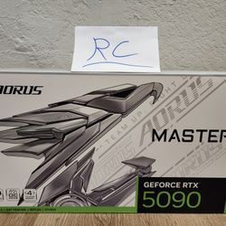 Gigabyte RTX 5090 AORUS Master ICE graphics card