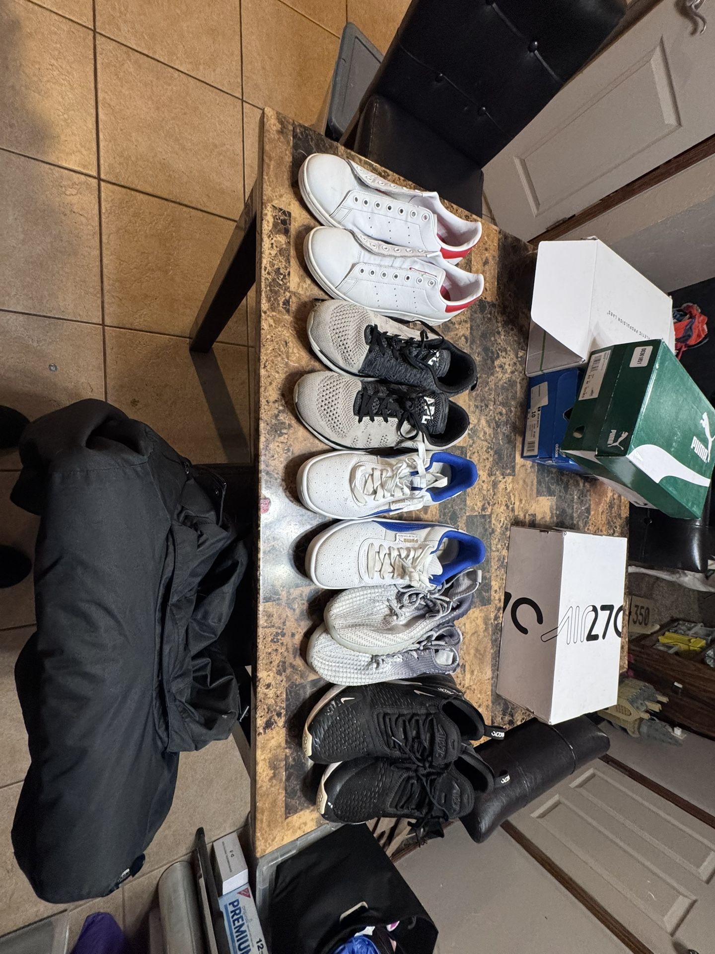 Used Men’s 5 Shoe Lot