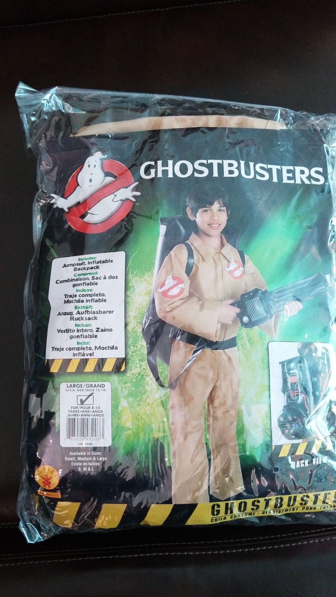Ghostbusters - Kids Large Costume