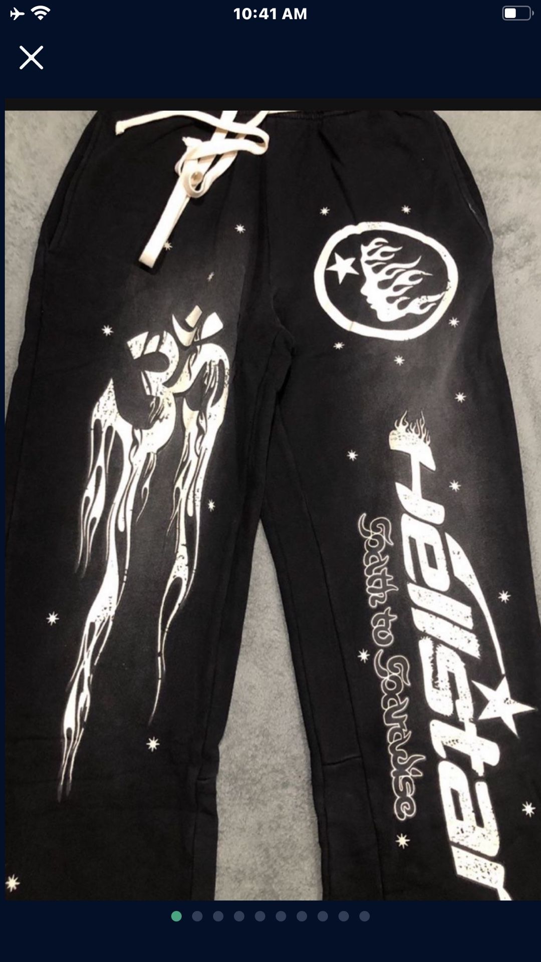 Black Hellstar Sweatpants. S,m,L,xl.