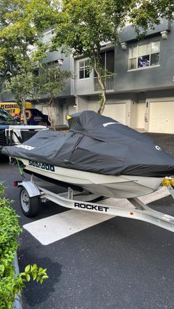 Sea-Doo Jet Ski with Rocket Trailer
