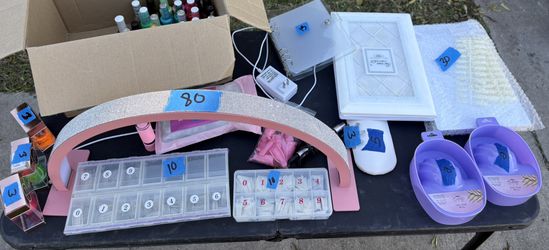 Nail Stuff.          ( Everything Sold Separately)