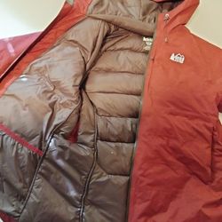 REI Down Coat Women's Large