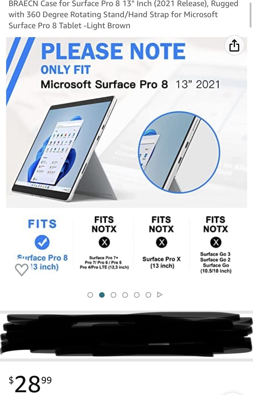 Microsoft surface Pro 8 Case 