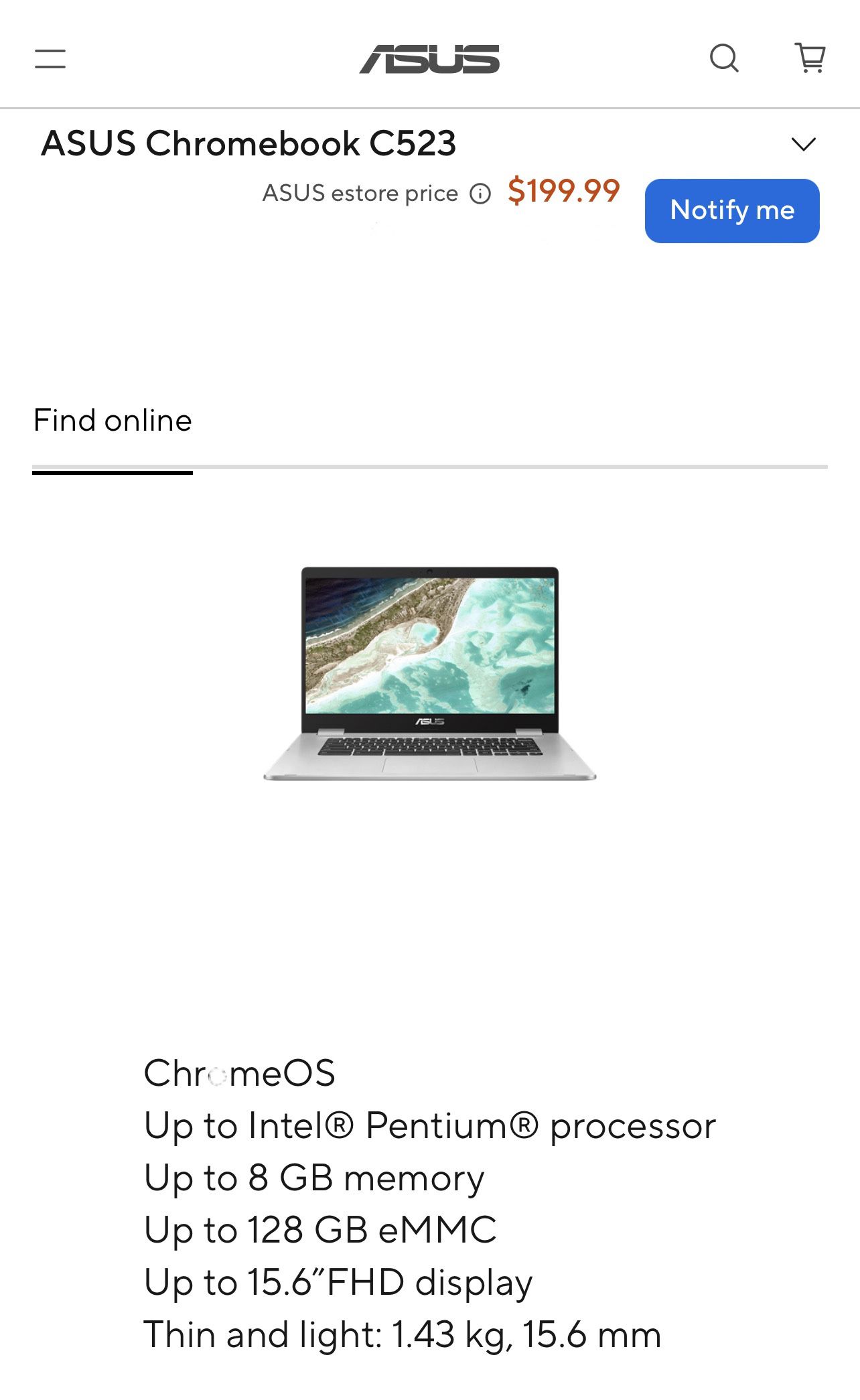 Chrome Notebook