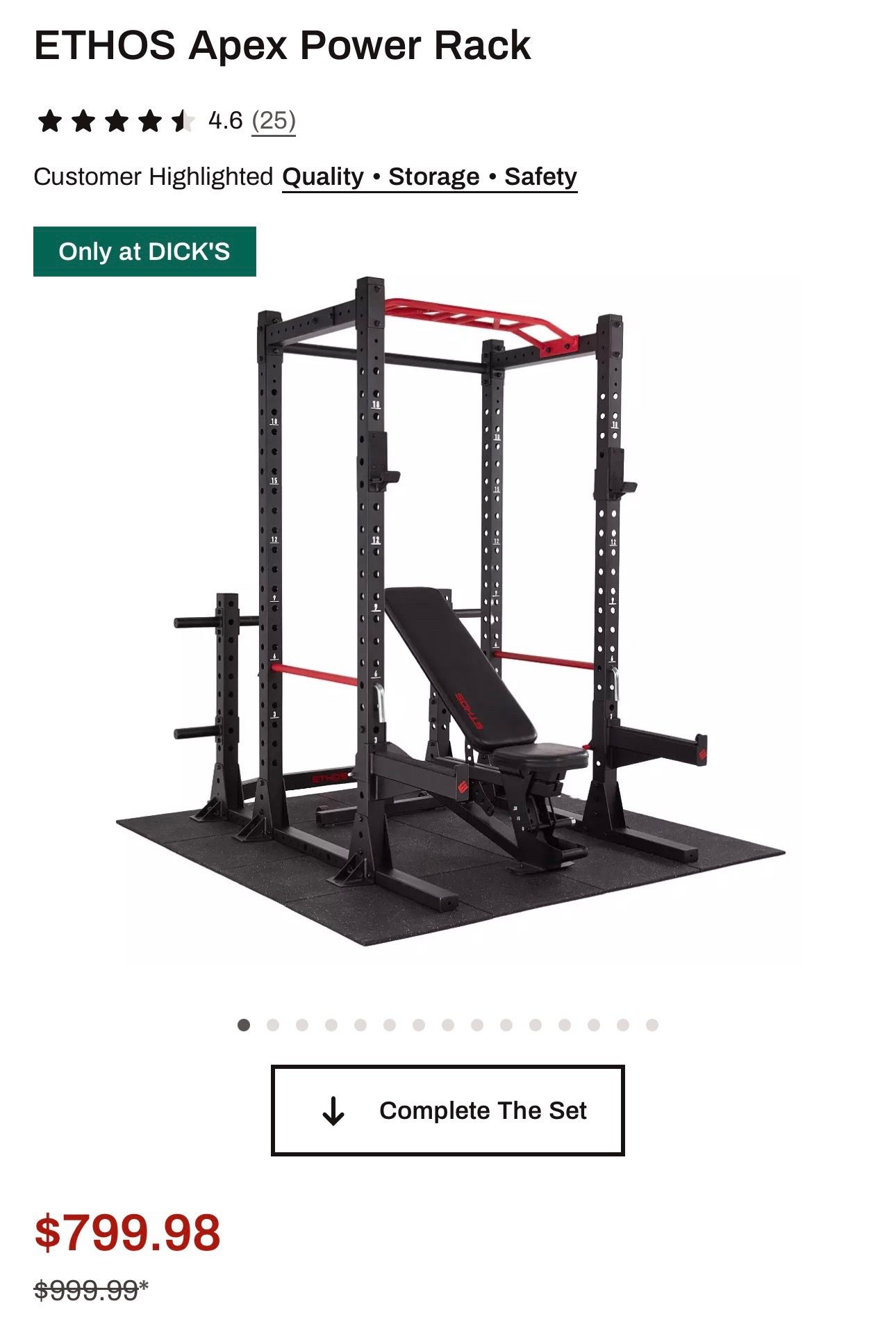 ETHOS Apex Power Rack - 3x3 11-Gauge Steel for Sale in San Diego, CA ...
