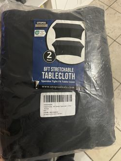 6ft Stretchable Tablecloth Cover