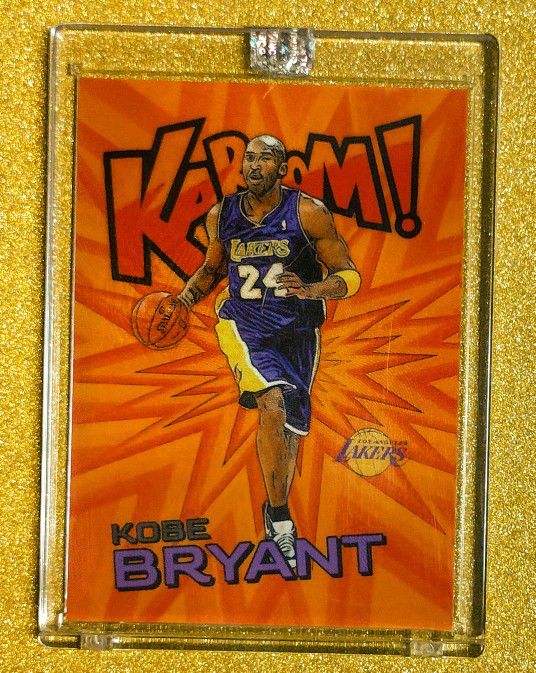 💥2022 Kobe Bryant KABOOM! Orange Sunburst Refractor - ENCASED💥