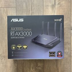 Asus AX3000 Dual Band RT-AX3000 WiFi 6 Router