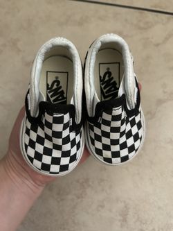 Toddler Checkered Vans