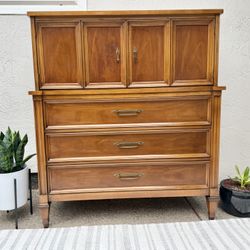 Mid century Solid Wood Dresser
