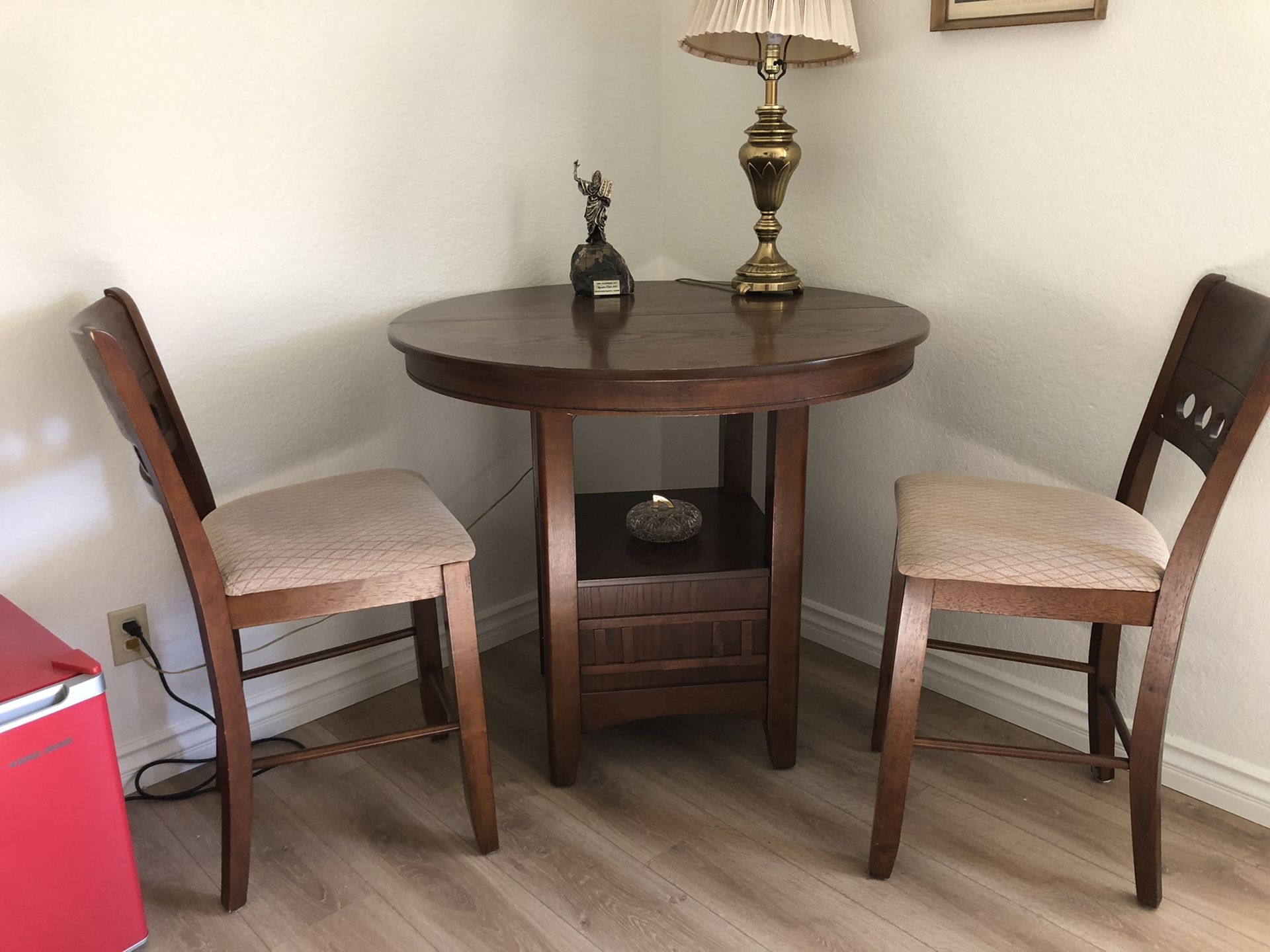 Table and chairs