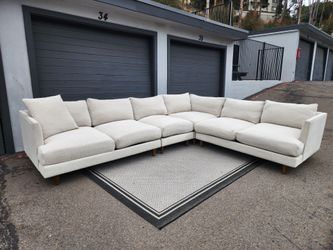 Living Spaces Adeline Sectional Couch