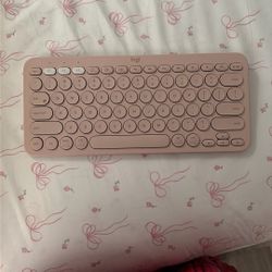 Bluetooth Pink Keyboard 