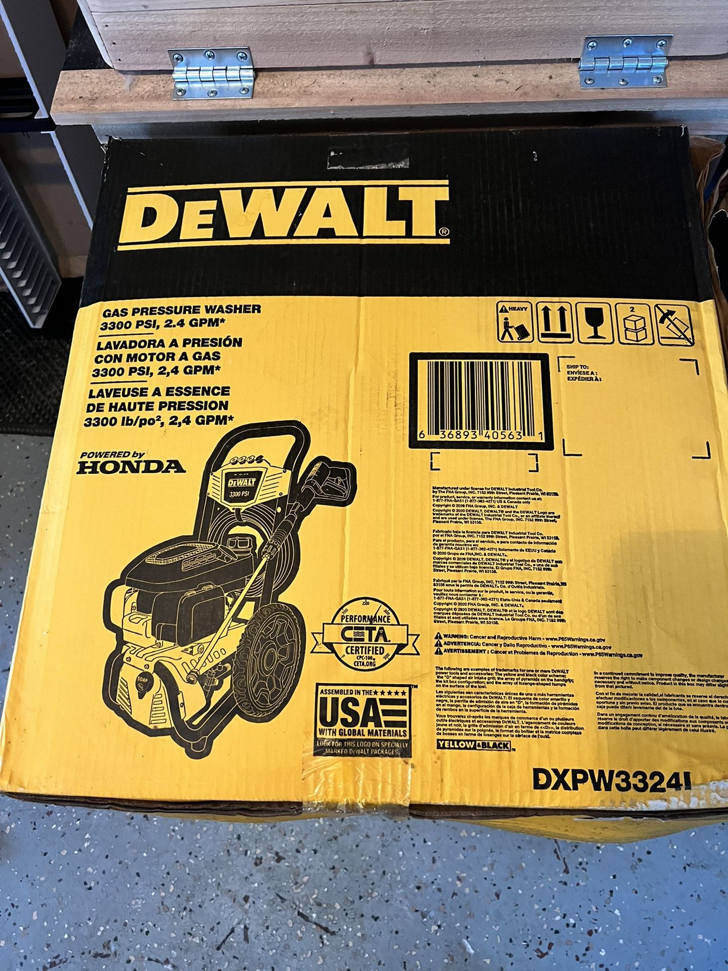 Dewalt Power Washer 3300psi